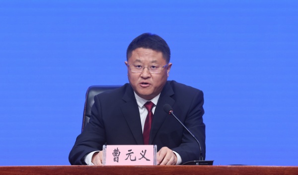 黑龙江省医疗保障局局长曹元义。张澍摄