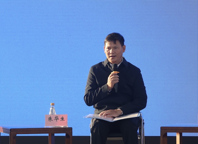 黑龍江省農業農村廳副廳長朱華生。石啟立攝