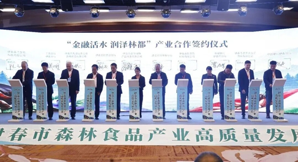 2026伊春市森林食品产业高质量发展大会现场。伊春市委宣传部供图