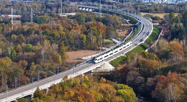 中國最北高鐵哈伊高鐵正式通車運營