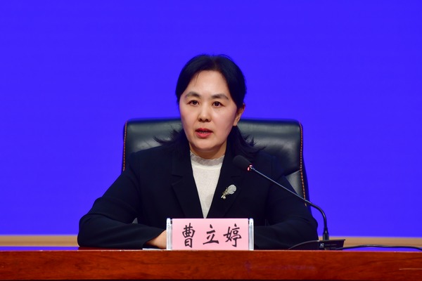 黑龍江省司法廳二級巡視員曹立婷。紀勇攝
