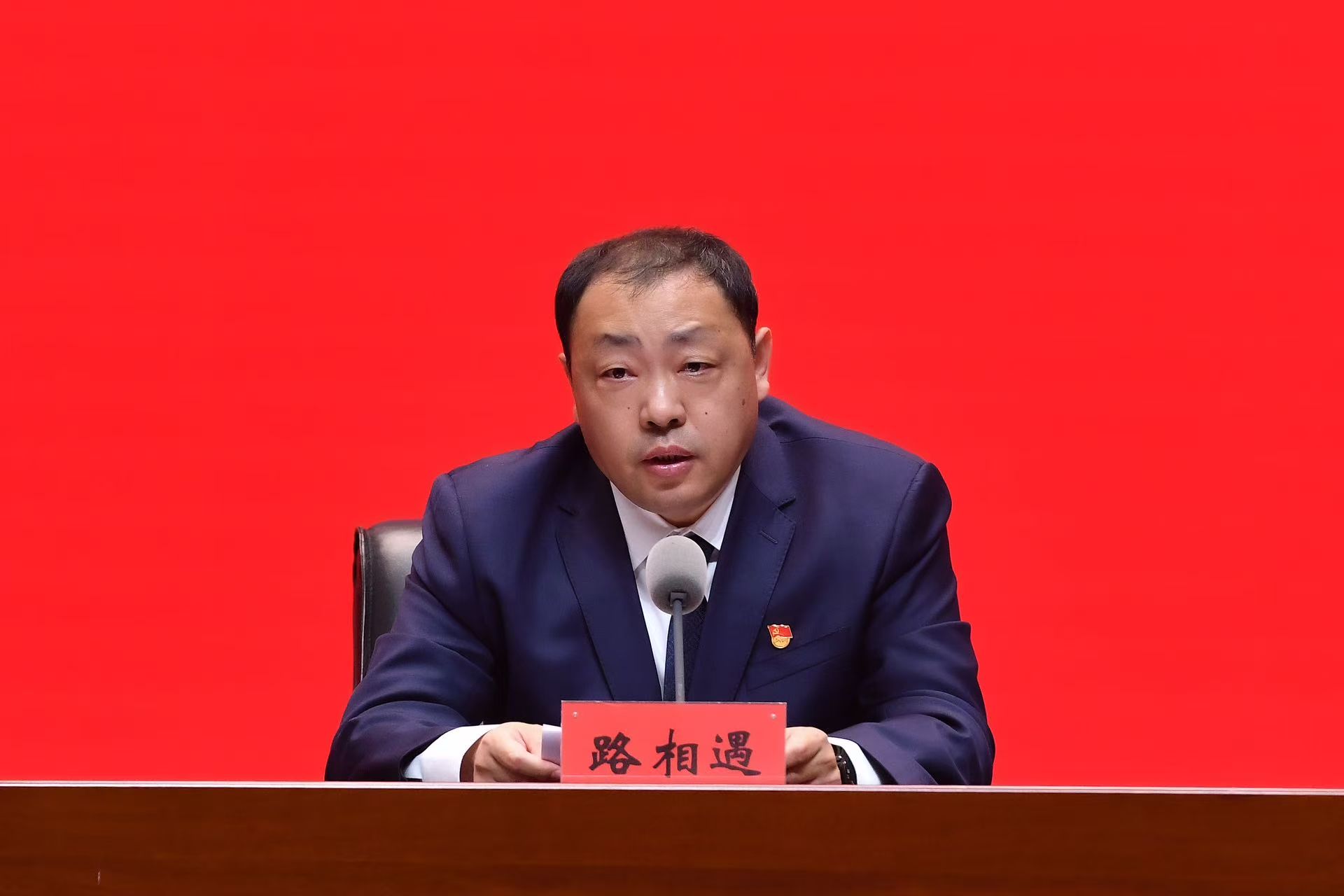 黑龍江省商務廳黨組成員、副廳長路相遇。紀勇攝
