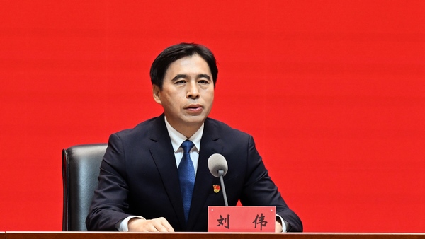 黑龙江省生态环境厅党组书记、厅长刘伟。李鹏举摄